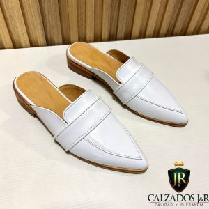Puntilla zara blanco liso