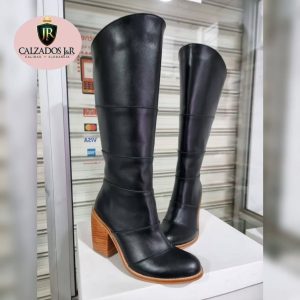 Bota laura negro liso