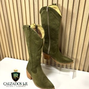 Bota texana reno verde